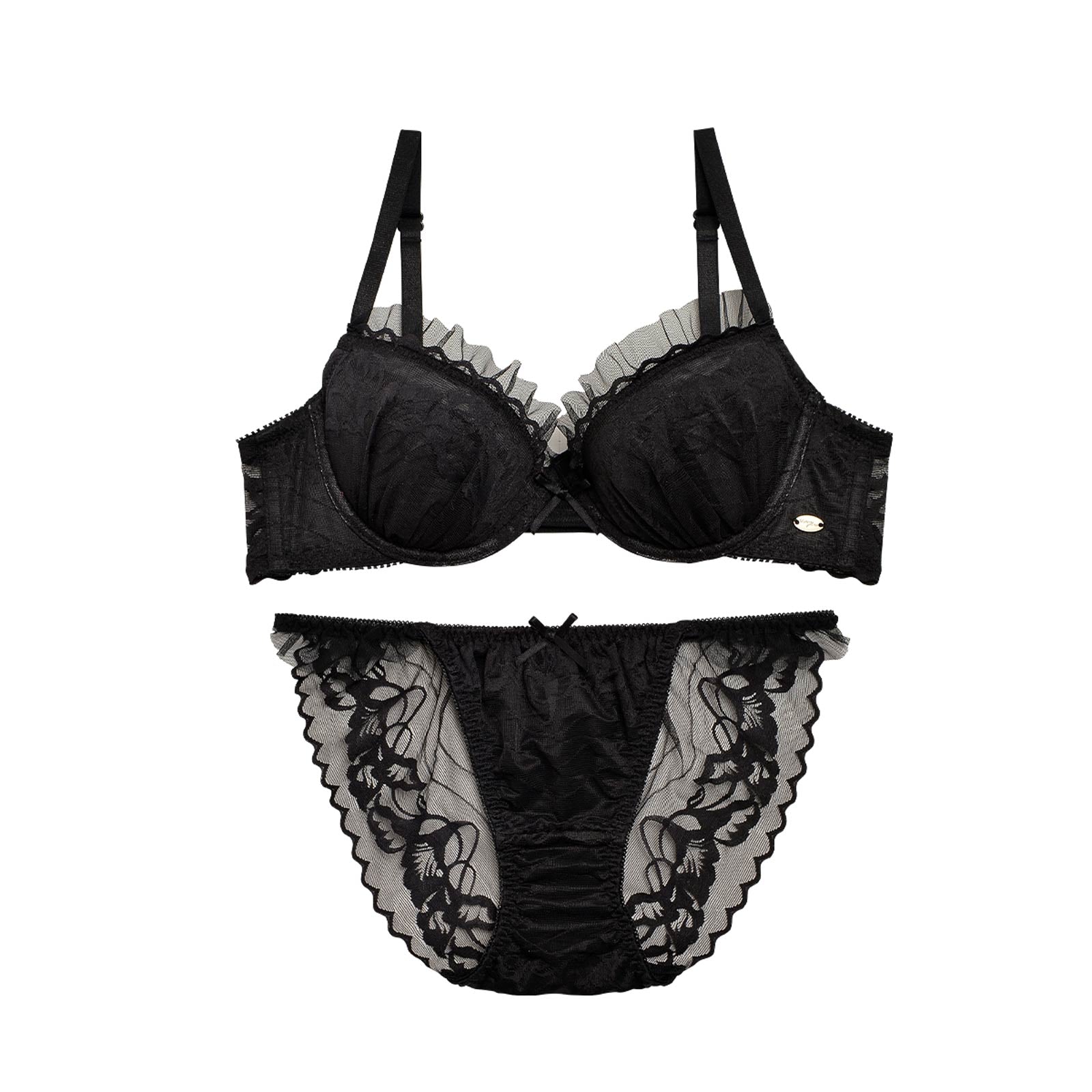 Sensual muse Bra&shorts/Black