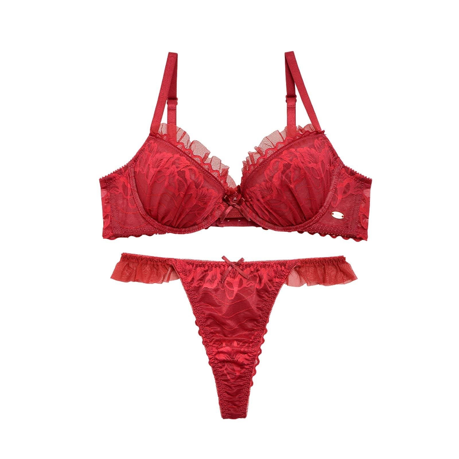 Sensual muse Bra&T-back/Red