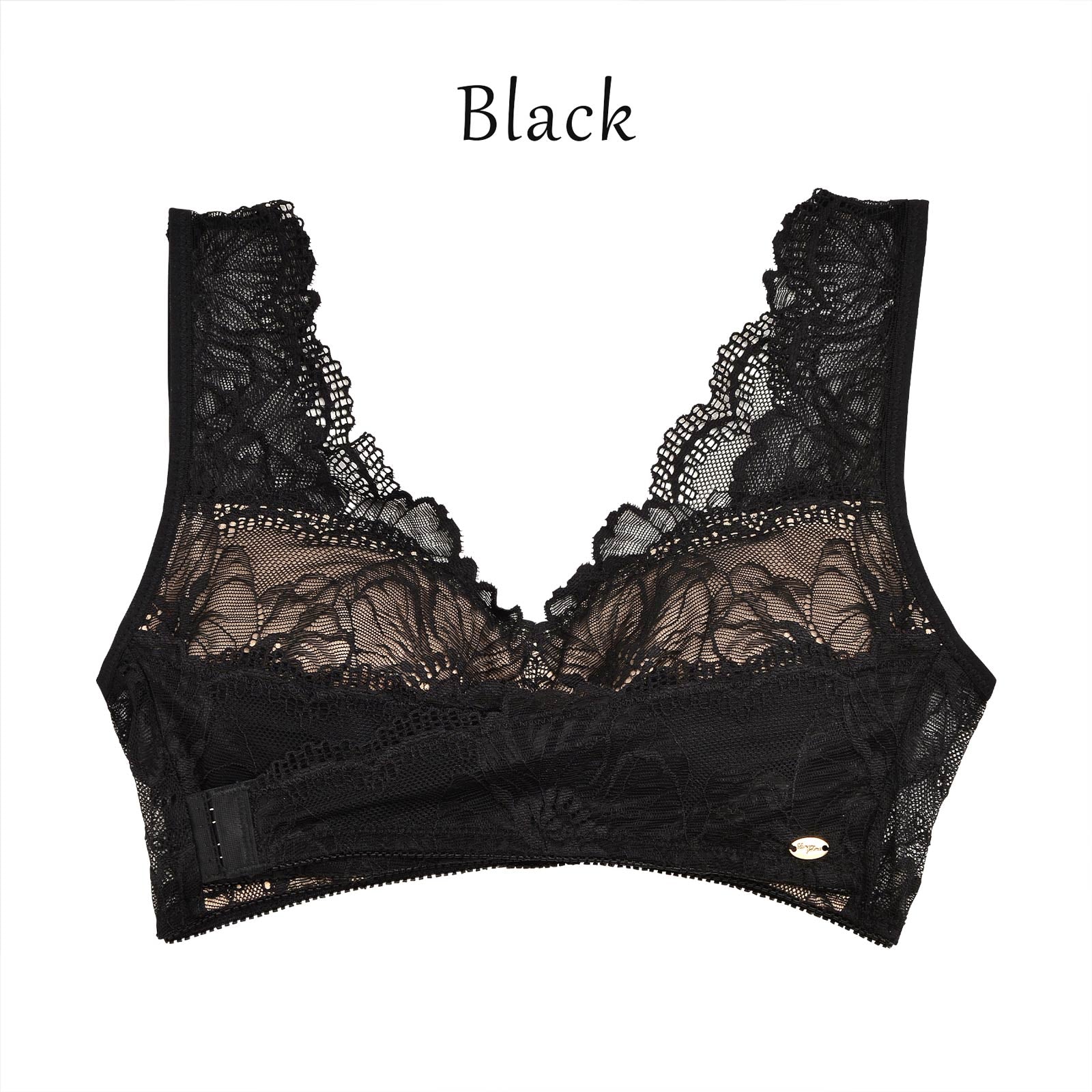 11/11新作!【吉木千沙都(ちぃぽぽ)プロデュース/lunangelina】dreamy lace night bra/Black