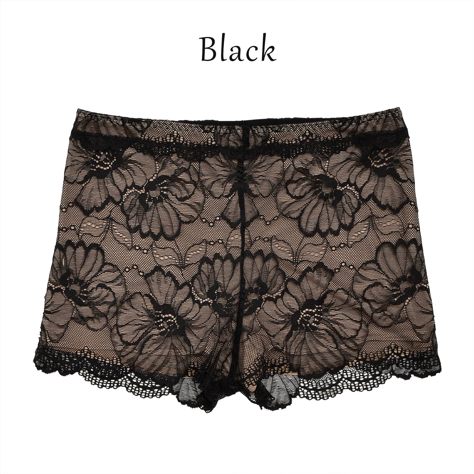 11/11新作!【吉木千沙都(ちぃぽぽ)プロデュース/lunangelina】dreamy lace shorts/Black