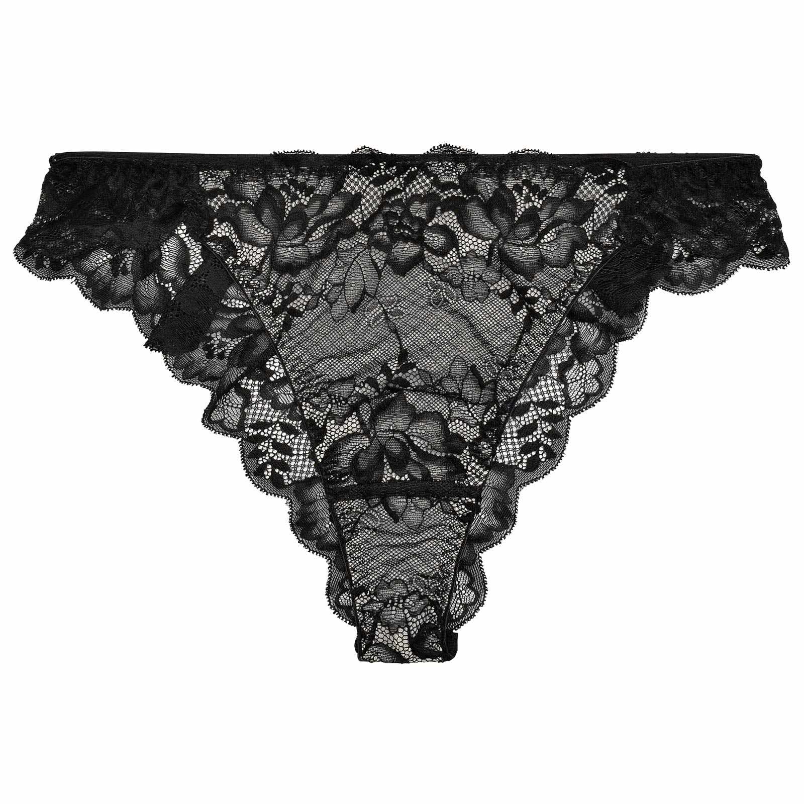 Blossom Lacy Shorts / Black