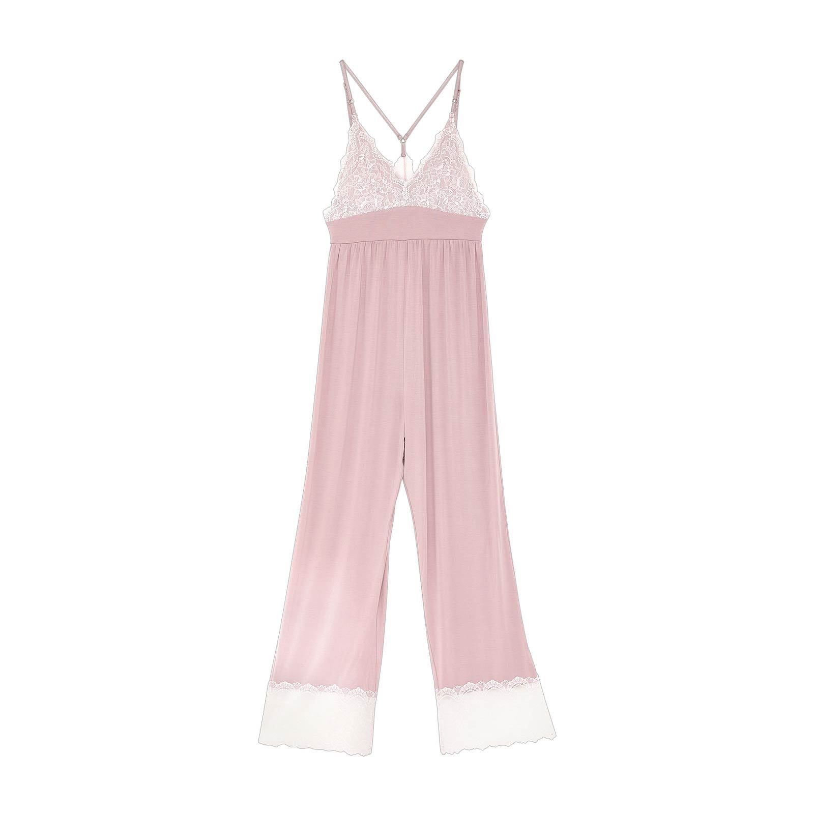 Silky All-in-one Roomwear/Pink