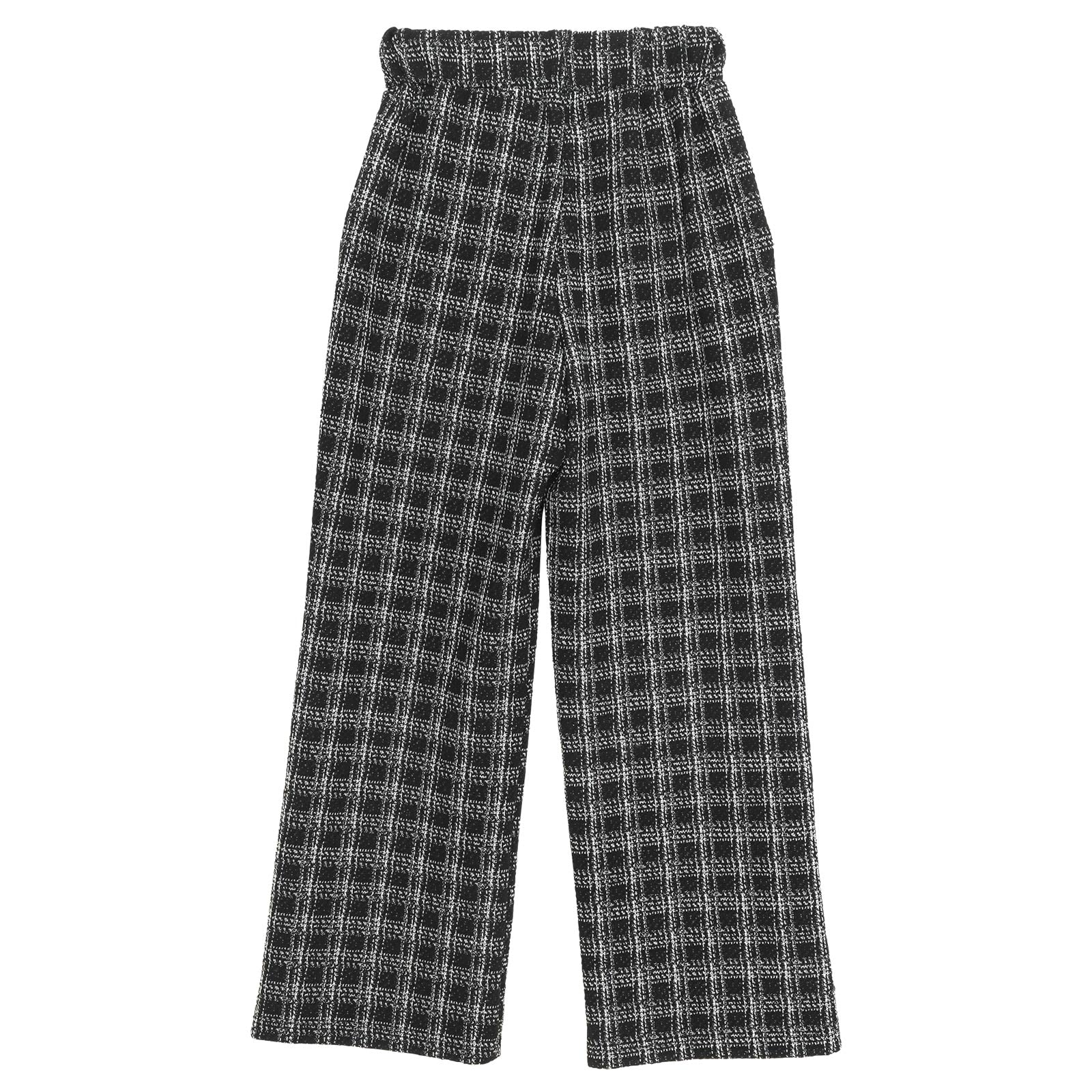 tweed pants/Black